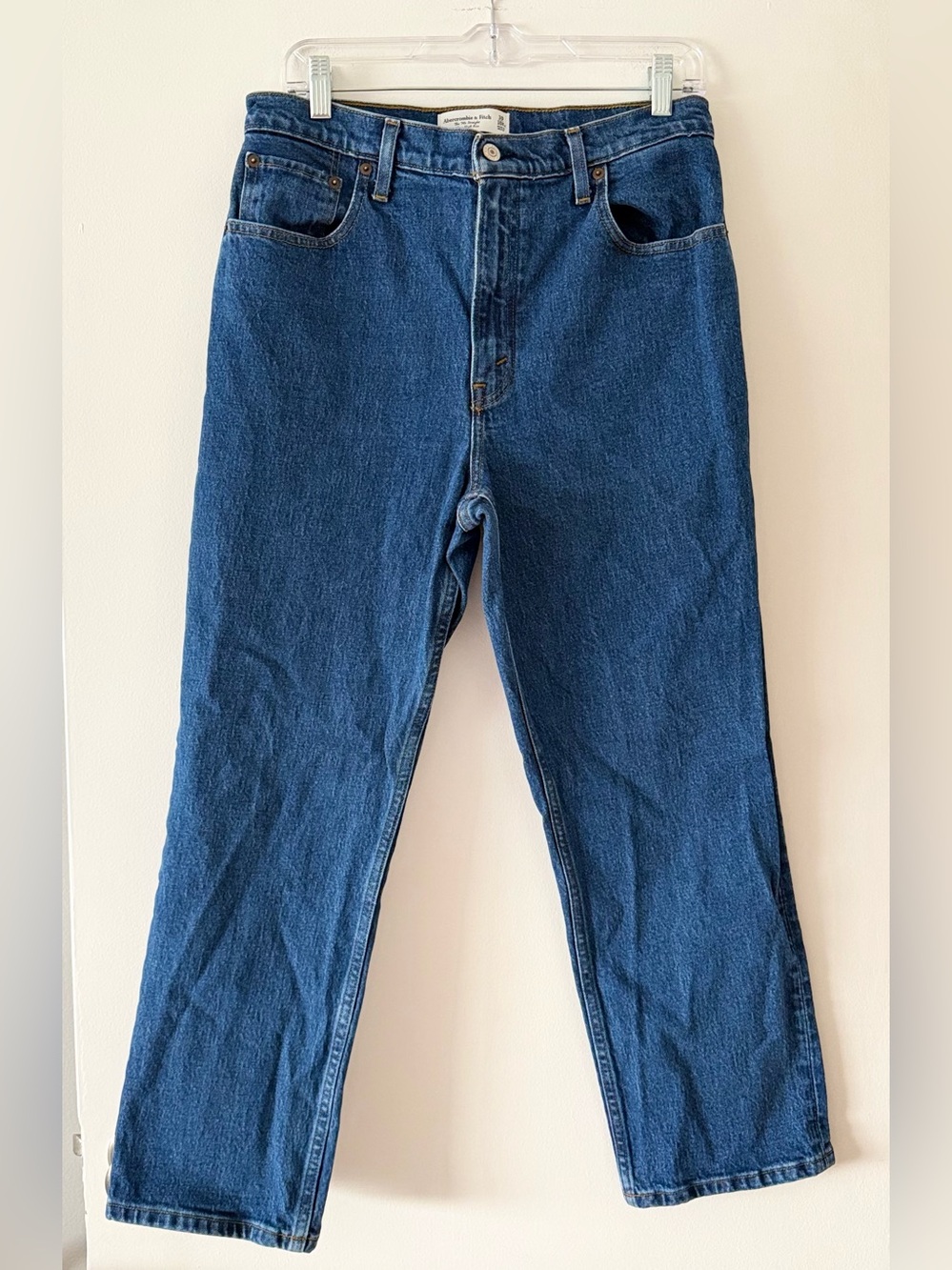 Abercrombie & Fitch The 90s Straight Ultra High Rise Jeans Blue Size 30/10XS